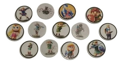 Super Promo X11 Amiibo Coin - The Leyend Of Zelda