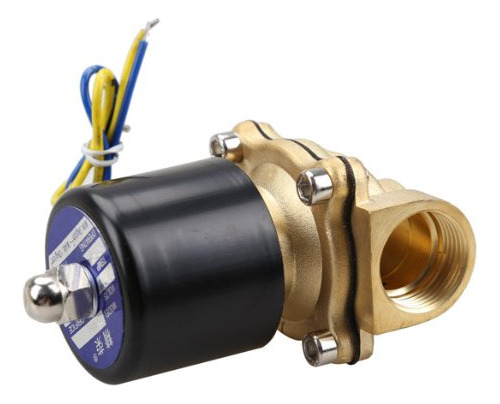 Valvula Solenoide Electrica Laton Combustibl Aire Nc Dc