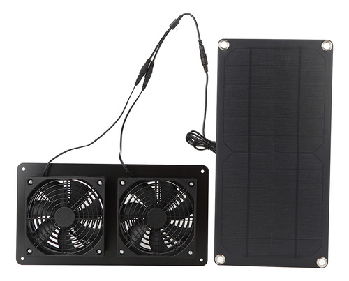 Kit De Ventilador Con Energía Solar De 12 V Y 20 W