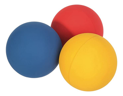Jbm Racquetball Squash 5.5cm / 2.17 Rubber 1 Red 1 Blue .