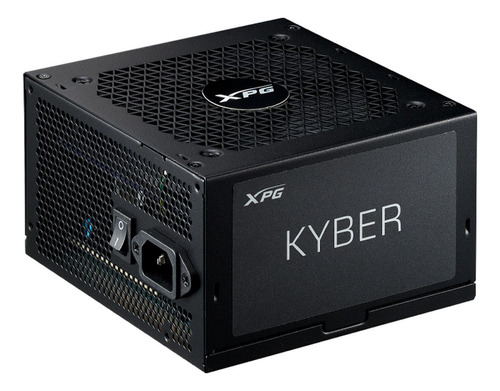 Fuente De Poder Gamer Xpg Kyber 750w 80 Plus Gold Color Negro