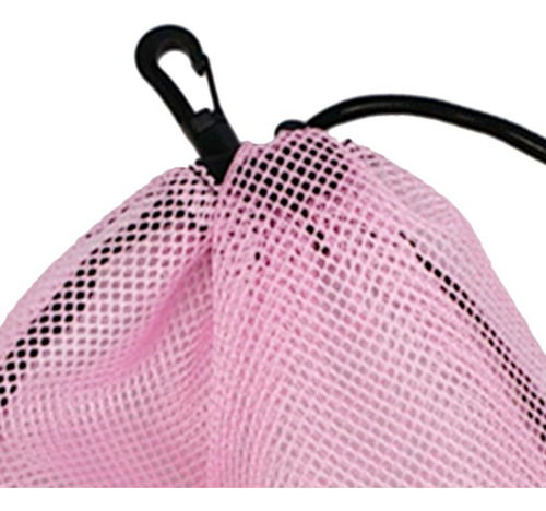 2 Duradero Bolsillo De Malla De Pelotas De