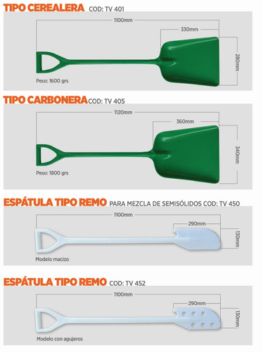 Remo Mezclador Pp Industria Lácteos,cerveza,alim,senasa X 5u