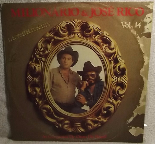 Lp / Vinil Sertanejo: Milionário José Rico - Vol 14 (b) 1984