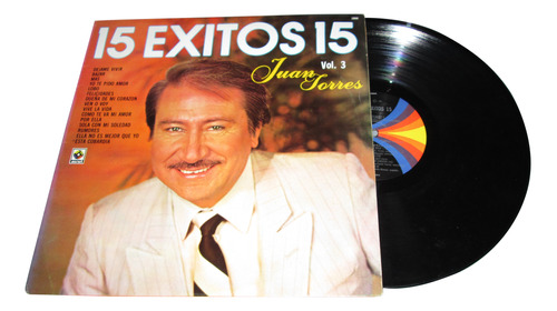 Juan Torres - 15 Éxitos, Vol. 3, Órgano - Lp 12''