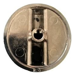 Perilla Estufa Mabe Cromada Platinum 183d9207 Bástago Corto