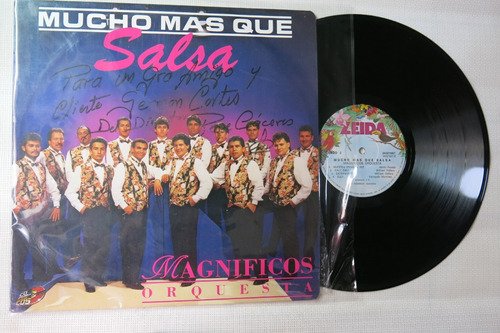 Vinyl Vinilo Lp Acetato Magnificos Mucho Mas Que Salsa Tropi