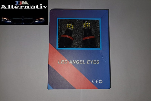 Imagen 9 de 10 de Lámpara Led Ojo De Ángel Bmw S1,3,5 6000k Blanco Canbus 120w