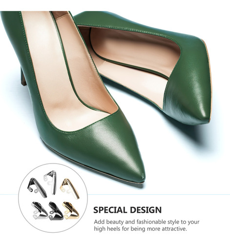 Protectores De Puntera Metálicos For Zapatos, 6 Unidades