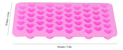 Bandeja De Silicona En Forma De Corazón For Cubitos De Hiel