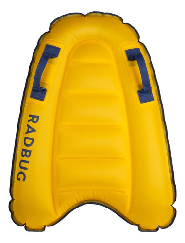 Prancha De Bodybord Inflável (15-25kg) Radbug Cor Amarelo