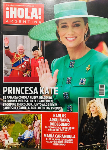 Revista Hola Argentina # 658 Princesa Kate