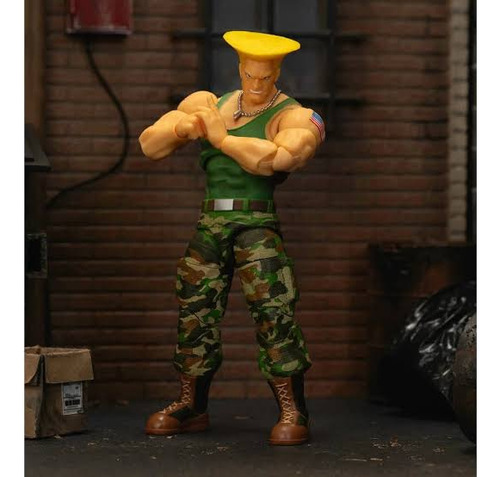 Guile Street Fighter Ii The World Warrior Jada Toys Original
