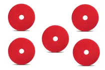 Comprar Discos Fibras Rojos Para Pulidora De Pisos De 17 Pulgadas 5 Piezas Compatible Con Restregadoras Fregadoras De Pisos 