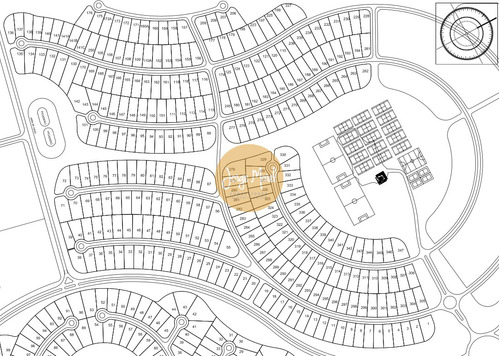 Lote Interno #100-200 - Barrio Costa Esmeralda - Deportiva - 1147m2 #id 9191