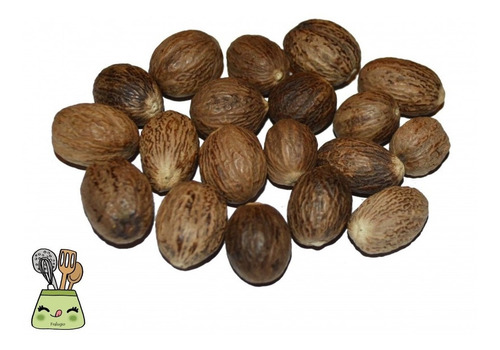 Imagen 4 de 4 de Nuez Moscada Entera Fresca Gourmet - Fralugio 100gr