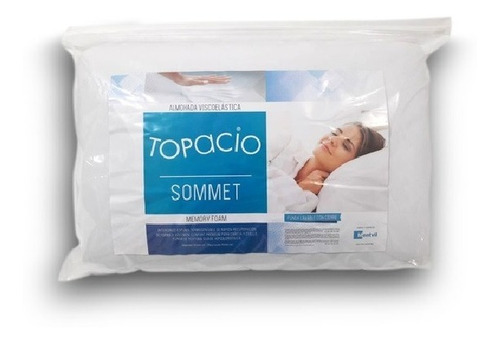 Almohada Topacio Inteligente Viscoelastica 60x40cm Beiro