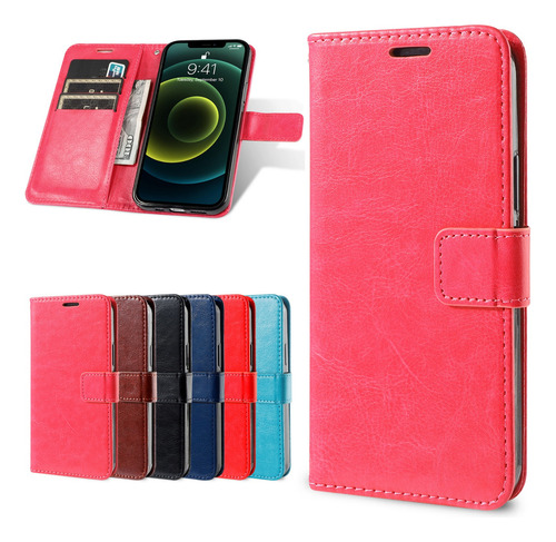 Funda Para Teléfono Oppo F27 5g/reno12fs 5g/12f 4/5 G Tipo Cartera De Piel Sintética Con Función De Soporte Para Tarjeta