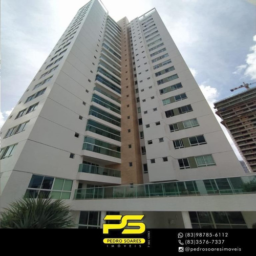 Imagem 1 de 25 de Cobertura Com 3 Dormitórios À Venda, 375 M² Por R$ 1.600.000 - Altiplano Cabo Branco - João Pessoa/pb - Co0076