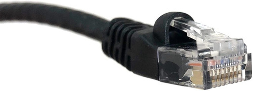 Wirepath Ethernet Patch Cable Black 3ft Cat 6