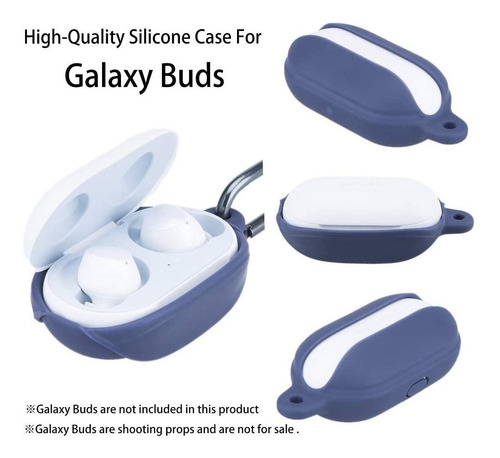 Fironst Funda De Silicona Para Galaxy Buds (plus), Con Funda