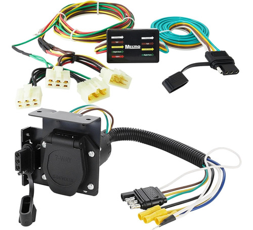 Adaptador De Remolque Múltiple De 4 Vías Plano A Hoja De 7 V