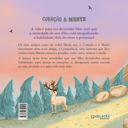 Coração E Mente Encontram Uma Nova Amiga, De Singhal, Nishi. Coração & Mente, Vol. 1. Editorial Gaudi (global), Capa Mole, Edição 2024-01-01 00:00:00 Em Português