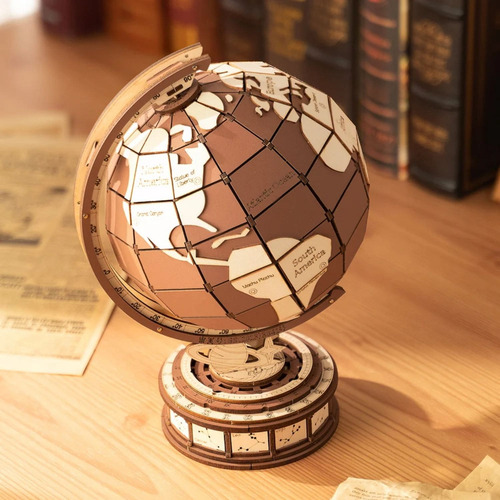 Puzzle 3d Global Wonders Globo Terráqueo - Rolife
