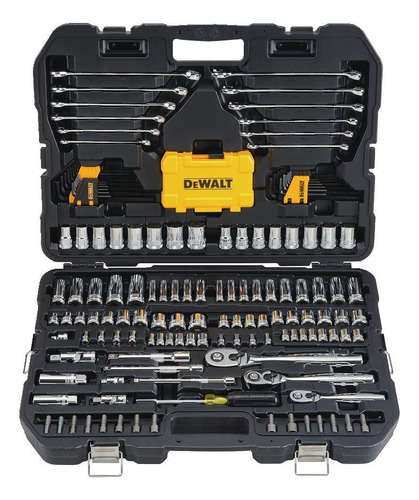 Kit De Herramientas Dewalt Mechanics Dwmt73803 Con 168 Pieza