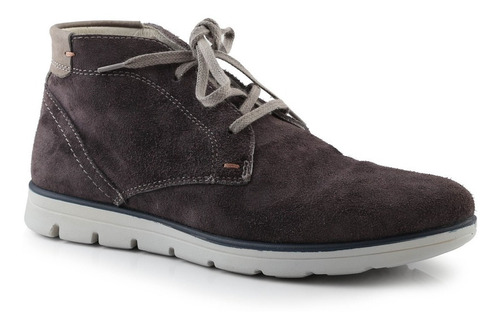 Imagen 2 de 2 de Zapatillas Zapatos De Hombre De Gamuza Steven - Ferraro