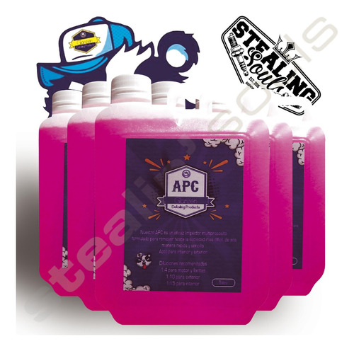 Glänzen Detailing Products | Apc | All Purpose Cleaner | Limpiador Multiproposito | 1 Litro | Detail / Detailing