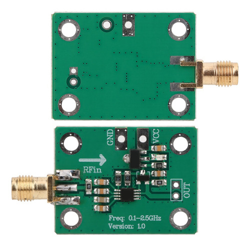 Potencia De Salida Del Registro De Señal Rf Del Detector Log