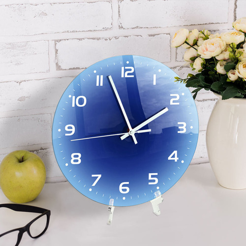 Reloj De Pared Elegante, Moderno Y Minimalista, Alimentado P