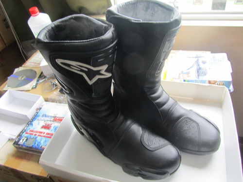 Botas Cuero Alpinestars Originales Racing Ahead 1 Solo Rally