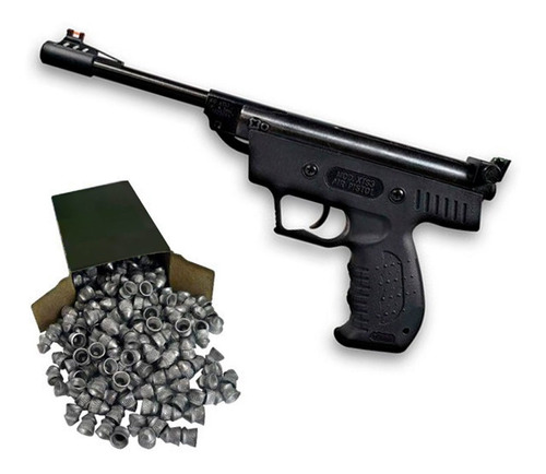 Pistola Aire Comprimido Krico 4.5 Mm Quiebre Metal Balines