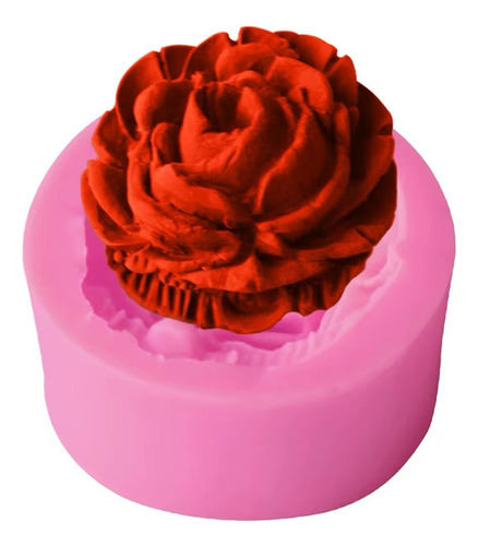 Molde De Silicone Rosa Alta