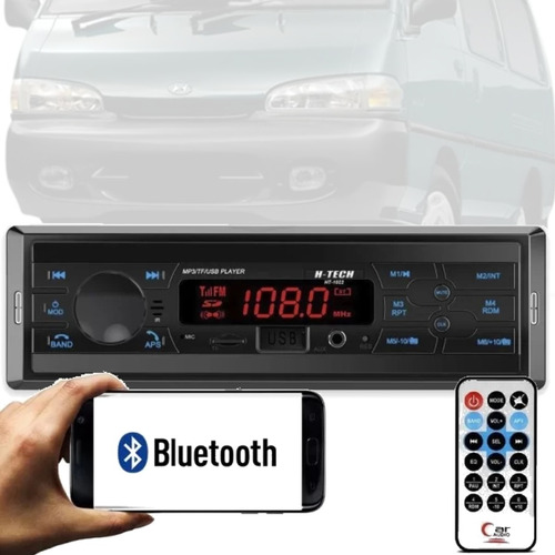 Aparelho Radio Mp3 Blueooth Aux Sd Usb Ht-1022 H1000