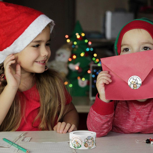 Pegatinas De Animales Para Envolver Regalos Adhesivos Decora