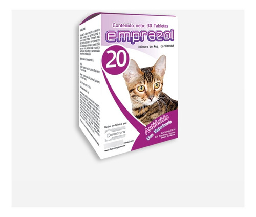 Suplemento Perros Emprazol 20mg Tabletas