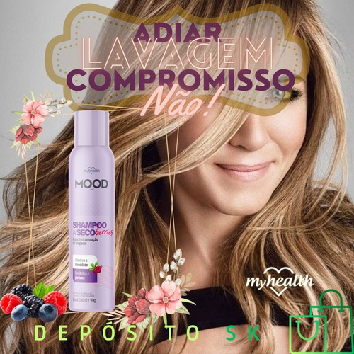 Kit 6 Shampoo A Seco Berries 150ml Mood Care My Health
