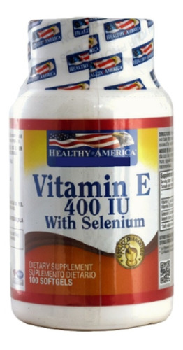 Vitamina E 400iu Selenio 100sof - Unidad a $485