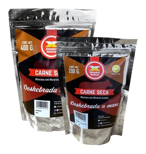Carne Seca Deshebrada A Mano, Sierra Xhile