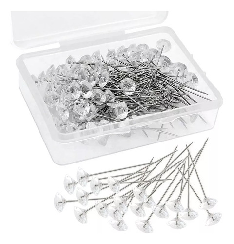 Pare Alfileres Con Forma De Diamante Para Decoración,
