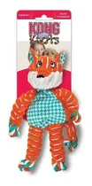 Comprar Peluche Kong Floppy Knots con forma de zorro grande para perros, color naranja