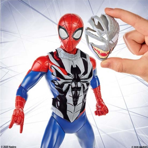 Imagen 3 de 4 de Spiderman Figura Titan Marvel Maximun Venom Original