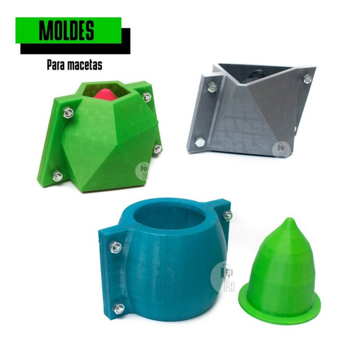 Molde Para Maceta De 6cm De Altura