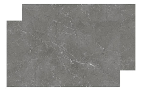 Porcelánico Piso Pared Gris Oscuro Alamo Cinza Pulido 70x120