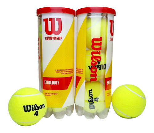 bolas de tenis wilson extra duty