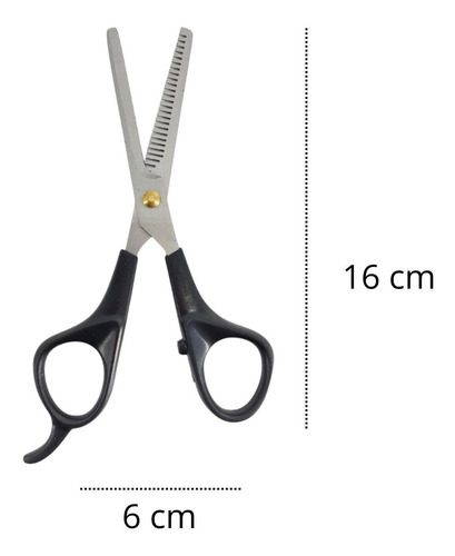 Imagen 3 de 9 de Tijera Entresacadora De Peluquería Canina