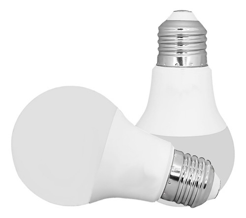Lâmpada Bulbo Led A60 8w E27 Branco Quente Bivolt Cor da luz Branco-quente 110V/220V